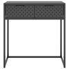 vidaXL Console Table Anthracite 72x35x75 cm Steel