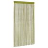 vidaXL String Curtains 2 pcs 100x250 cm Green