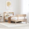vidaXL Bed Frame without Mattress 90x200 cm Solid Wood Pine