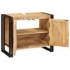 vidaXL Sink cabinet with Shelf Brown 71 x 33 x 58 cm Solid Mango Wood