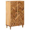 vidaXL Storage Cabinets Brown 60 x 33.5 x 100 cm Solid Mango Wood