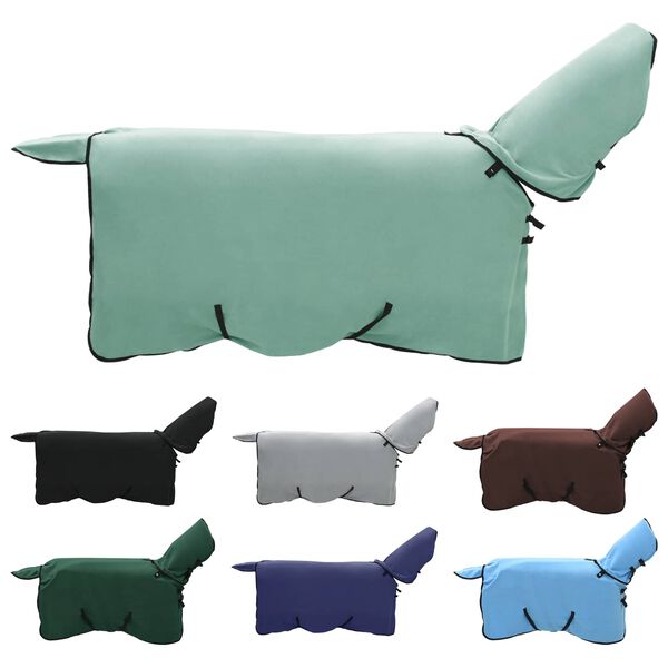 vidaXL Horse Blanket Special Green Polyester