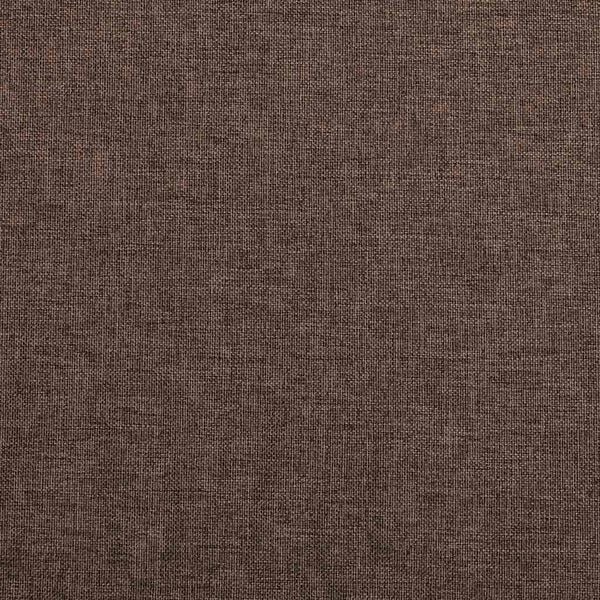 vidaXL Linen-Look Blackout Curtain with Hooks Taupe 290x245 cm
