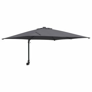 vidaXL Garden Parasol Anthracite 248.5 x 247.5 x 160 cm