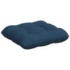 vidaXL Seat Cushions 4 pcs Blue 45 x 45 x 12 cm Fabric