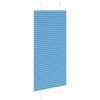 vidaXL Pleated Blind Blue 65x150 cm Fabric Width 64.4 cm Polyester