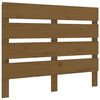 vidaXL Headboard Honey Brown 75x3x80 cm Solid Wood Pine