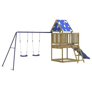 vidaXL Outdoor Playset Impregnated Wood Pine