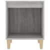 vidaXL Bedside Cabinets 2 pcs Grey Sonoma 40x35x50 cm