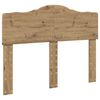vidaXL Bed Frame with Drawer Artisan Oak 120 x 190 cm Engineered Wood