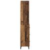 vidaXL Highboard Old Wood 69.5 x 34 x 180 cm Engineered Wood