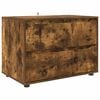 vidaXL Storage Cabinet 80 x 48 x 57 cm Engineered Wood Smoked Oak
