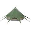 vidaXL Teepee Tent with Roof Green and Grey 415 x 415 x 247 cm