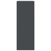 vidaXL Sideboard Anthracite 67x39x107 cm Steel