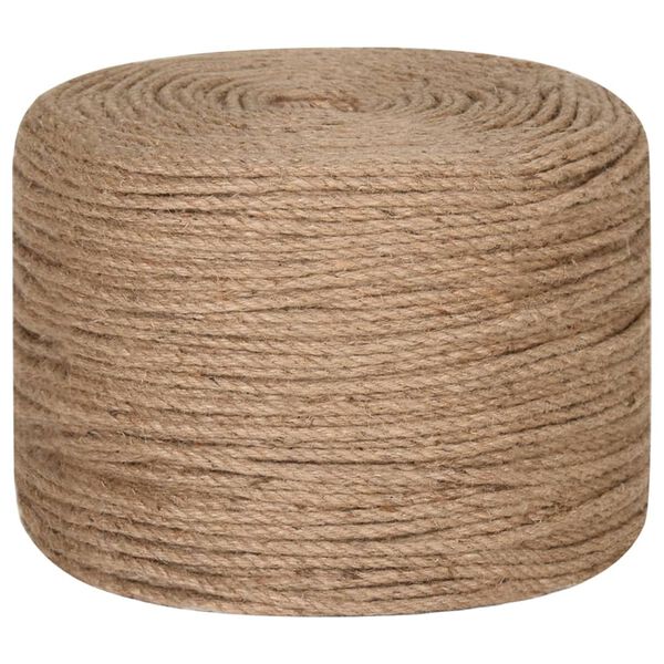 vidaXL Jute Rope 25 m Long 8 mm Thick