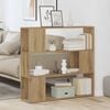 vidaXL Book Cabinet/Room Divider Artisan Oak 100x24x94 cm