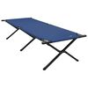 vidaXL Folding Camping Bed 2 pcs Blue 210 x 80 x 46 cm Oxford fabric