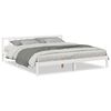 vidaXL Bed Frame | White | Solid pine wood | Extra Long | Durable | Bed Frame