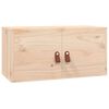 vidaXL Wall Cabinet 60x30x30 cm Solid Wood Pine