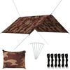vidaXL Outdoor Tarp 3x2.85 m Camouflage