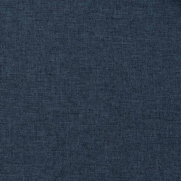 vidaXL Linen-Look Blackout Curtains with Hooks Blue 290x245 cm