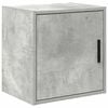 vidaXL Garage Cabinets 2 pcs Concrete Grey Engineered Wood