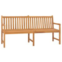 vidaXL Garden Bench 180 cm Solid Teak Wood