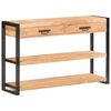 vidaXL Sideboard 120x30x75 cm Solid Acacia Wood