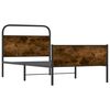 vidaXL Bed Frame without Mattress 90x200 cm Sonoma Oak Engineered Wood