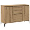 vidaXL Sideboard Artisan Oak 102x35x70 cm Engineered Wood