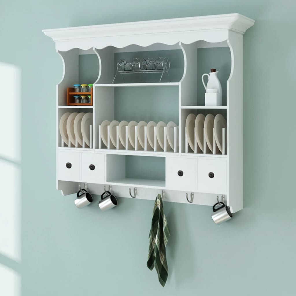 Wooden wall cabinet for outlet kitchen