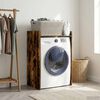 vidaXL Wash Machine Cabinet with Storage Smoked Oak 67.5 x 48 x 97 cm