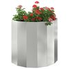 vidaXL Planter Silver 60 x 30 x 50 cm Galvanised Steel