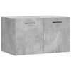 vidaXL Wall Cabinet Concrete Grey 60x36,5x35 cm Engineered Wood