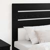vidaXL Headboard Black Oak 75 cm Engineered wood