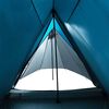vidaXL Camping Tent 3-Person Blue Waterproof