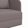 vidaXL Sofa Bed Taupe 65 x 80 x 83 cm Velvet