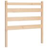 vidaXL Bed Headboard 96x4x100 cm Solid Wood Pine