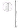 vidaXL Garden Shower | Brushed stainless steel | Stainless Steel 304