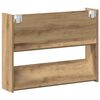 vidaXL Shoe Cabinet 2 pcs Artisan Oak 81 x 18 x 60 cm Engineered Wood