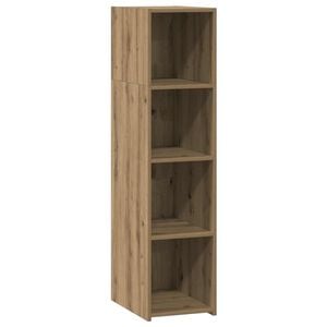 vidaXL Highboard Artisan Oak 30 x 41 x 124 cm Engineered Wood