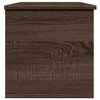 vidaXL Storage Box Brown Oak 102x35x35 cm Engineered Wood