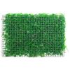 &nbsp;vidaXL Artificial Fern Leaf Fence&nbsp;24 pcs Green 40x60 cm