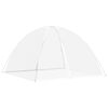 vidaXL Mosquito Net Mongolia with Doors 220 Mesh White 200x200x135 cm
