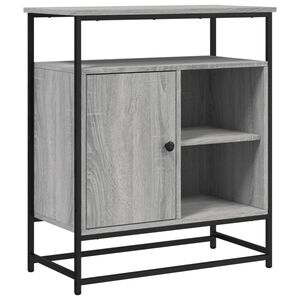 vidaXL Sideboard Grey Sonoma 69x35x80 cm Engineered Wood