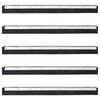 vidaXL Floor Squeegee Heads 5 pcs 60.5x2x5 cm Steel and Rubber