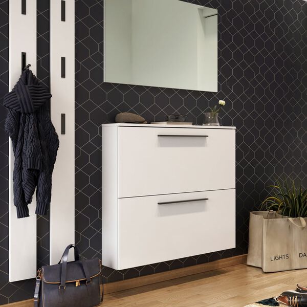 Germania Shoe Cabinet GW-Utah 100x19x85 cm White