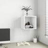 vidaXL Wall Cabinet White 37x37x37 cm Engineered Wood
