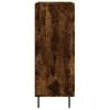 vidaXL Sideboard Smoked Oak 69.5x34x90 cm Engineered Wood