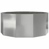 vidaXL Planter Silver 120 x 120 x 50 cm Galvanised Steel